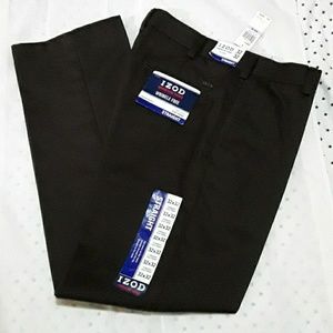 IZOD NEW MENS PANTS SIZE  32/32  FLAT FRONT